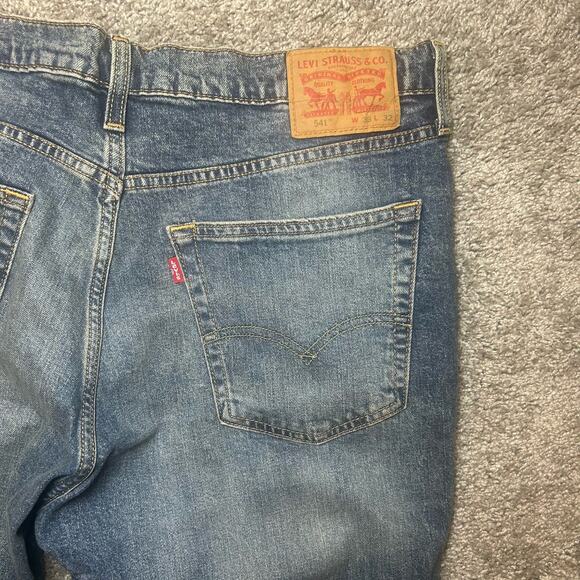 Levi’s 541 Size 36x32 Athletic Taper Jeans Classic Pants Casual - Picture 7 of 11